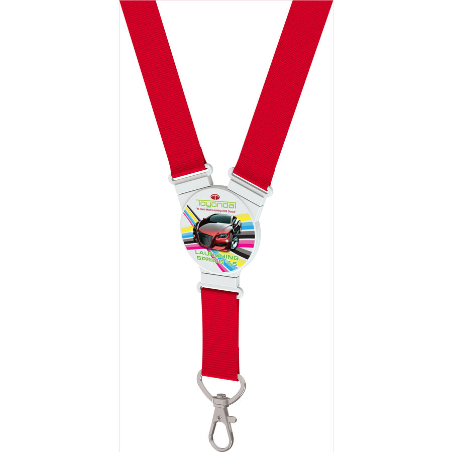 10758: Snap Lanyard - Round or Oval Shape